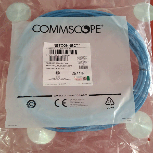 Dây patch cord AMP cat6 dài 10m
