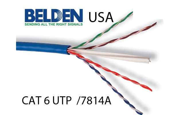 Cáp mạng Belden Cat6 UTP chính hãng