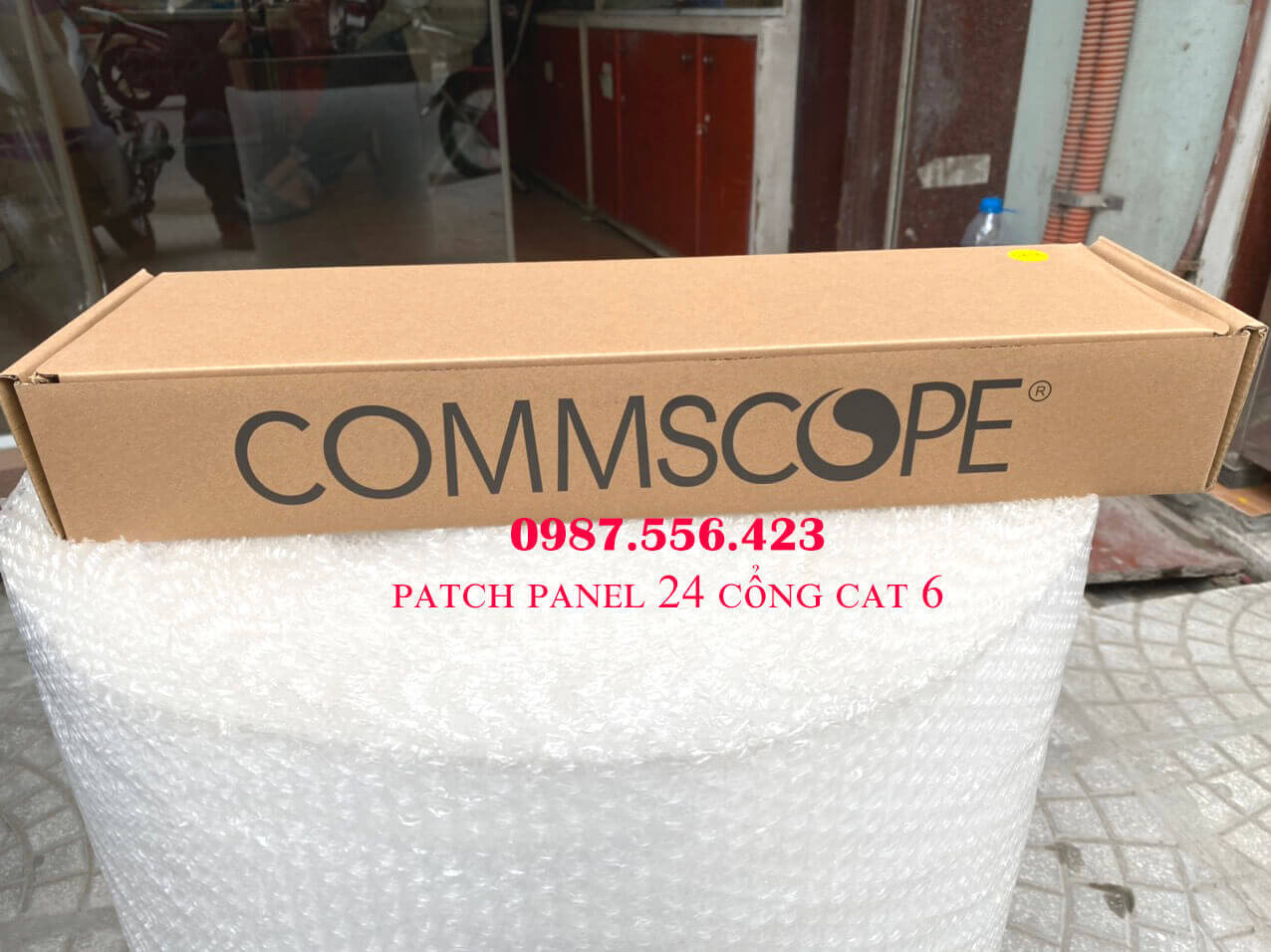 Patch panel 24 ports Cat6 COMMSCOPE/AMP