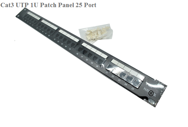 Patch panel RJ11 25 port