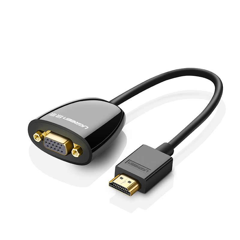 Cáp Chuyển HDMI To Vga UGreen Chính Hãng MM102 MM103 cao cấp Ugreen 40253