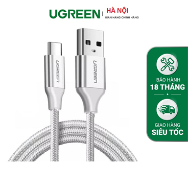 Cáp sạc nhanh 20W đầu USB C Type C - Lightning, cáp Ugreen 60132 chính hãng, cáp sạc chất lượng cao