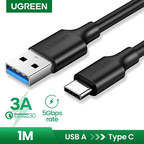 2Cáp sạc nhanh 20W đầu USB C Type C - Lightning, cáp Ugreen 20881 chính hãng, cáp sạc chất lượng cao