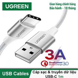 Cáp sạc nhanh 20W đầu USB C Type C - Lightning, cáp Ugreen 60131 chính hãng, cáp sạc chất lượng cao