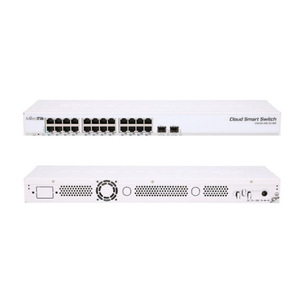 Switch chia mạng 24 cổng chính hãng Mikrotik CRS326-24G-2S+RM có bảo hành giá rẻ tại Hà Nội