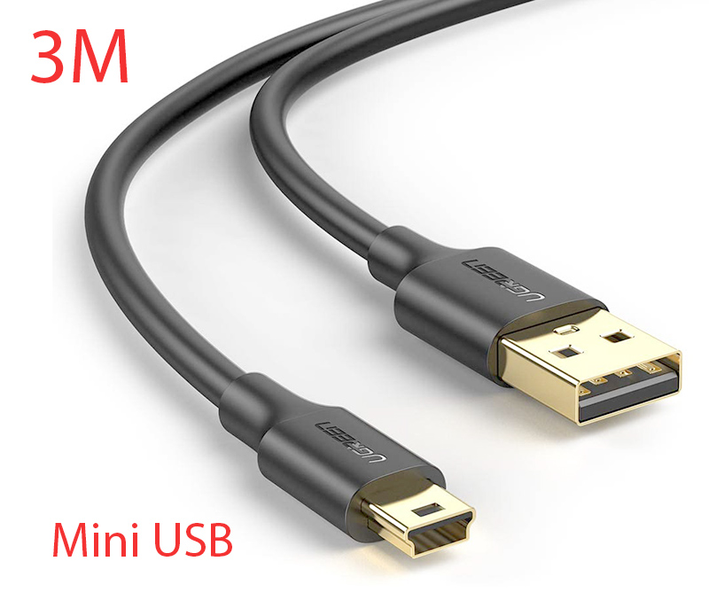 Cáp sạc USB 2.0 sang mini USB dài 3M UGREEN US132 10386