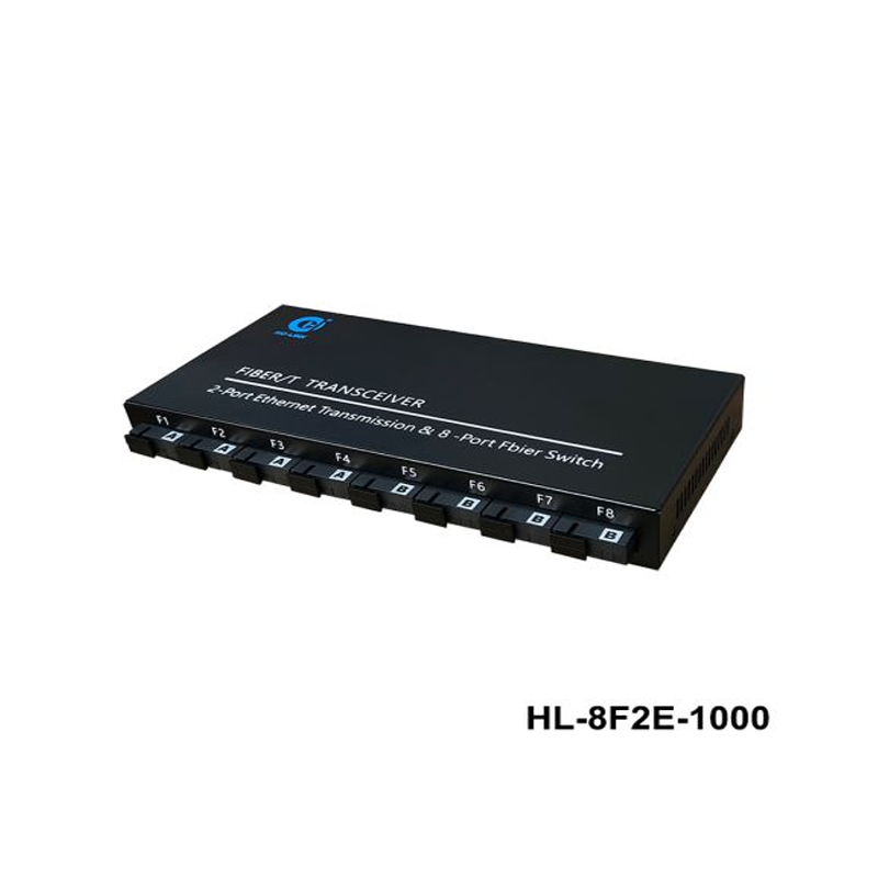 HL-8F2E-1000 switch quang HO-LINK 8 cổng SC + 2 Cổng RJ45