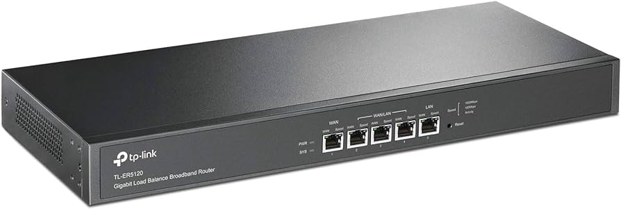 Router cân bằng tải dùng chung nhiều đường truyền Internet TPLink TL-R480T+