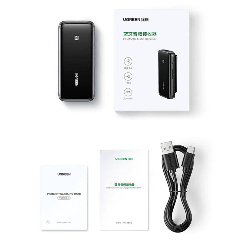 Micro thu âm thanh Bluetooth 5.0 UGREEN CM402 80895