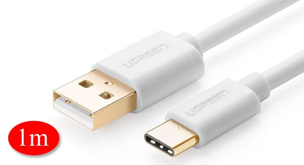 Cáp USB Type-C sang USB 2.0 dài 1m 30165 chính hãng Ugreen cao cấp