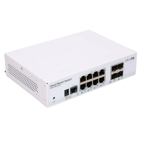 Thiết bị chuyển mạch Switch MikroTik CRS112-8G-4S-IN chính hãng giá rẻ