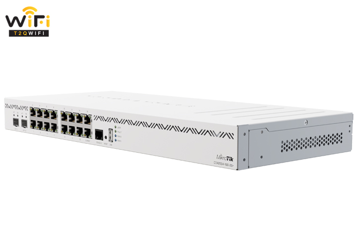 Thiết bị mạng Router Mikrotik CCR2004-1G-12S+2XS cân bằng tải chính hãng