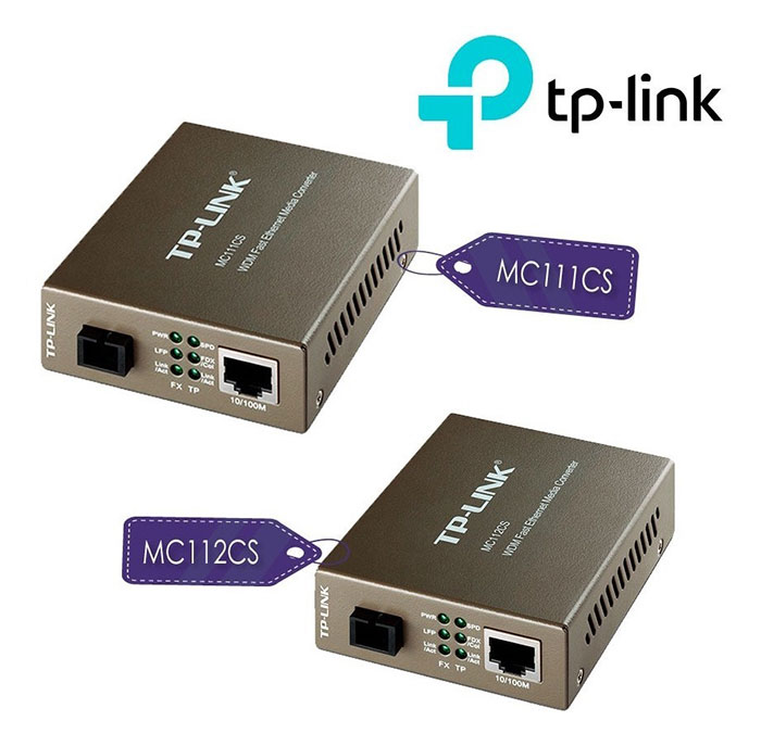 Media converter TP- Link MC112CS khoảng cách truyền lên tới 20km