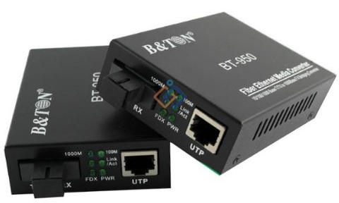 Media Converter quang BTON BT 950GM-2 bước sóng khuếch đại 1310/1550nm