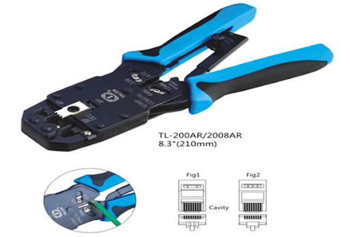 Kìm mạng Talon TL-200A bấm chuẩn RJ11,RJ12,RJ45,RJ50.