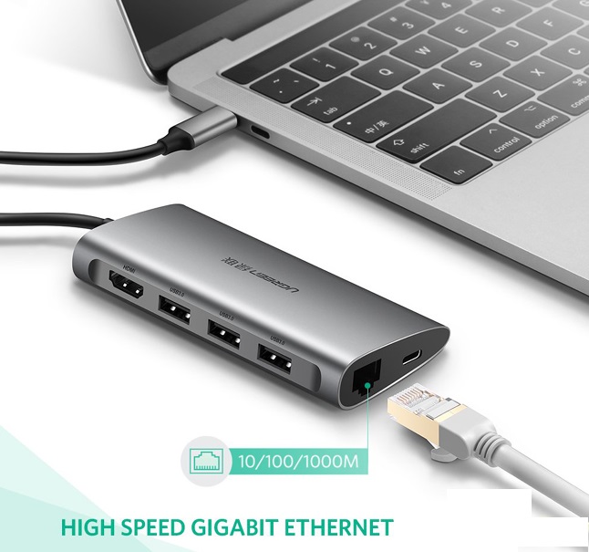 Cáp chuyển đa năng USB Type-C Chính hãng Ugreen 50538