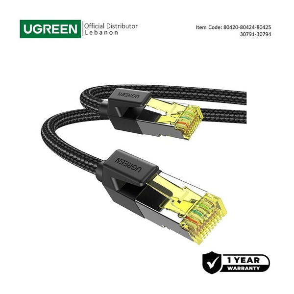 Dây cáp mạng Cat7 1.5m Ugreen 80422 chuẩn