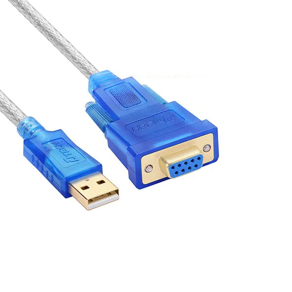 Cáp chuyển USB sang COM (RS232 DB9 Female) DTECH DT-5002B(GT)