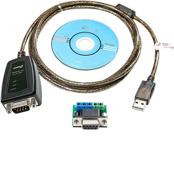 Cáp USB to RS485 DTECH IOT5072-1.5M - Chuyển Đổi Serial, Kết Nối Ổn Định