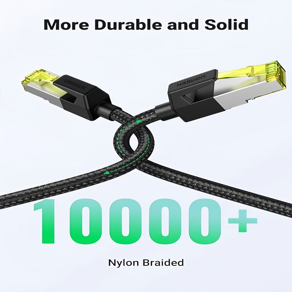 Cáp Mạng Cat7 Nylon UGREEN 80424 - 3M, 10Gbps, Siêu Bền