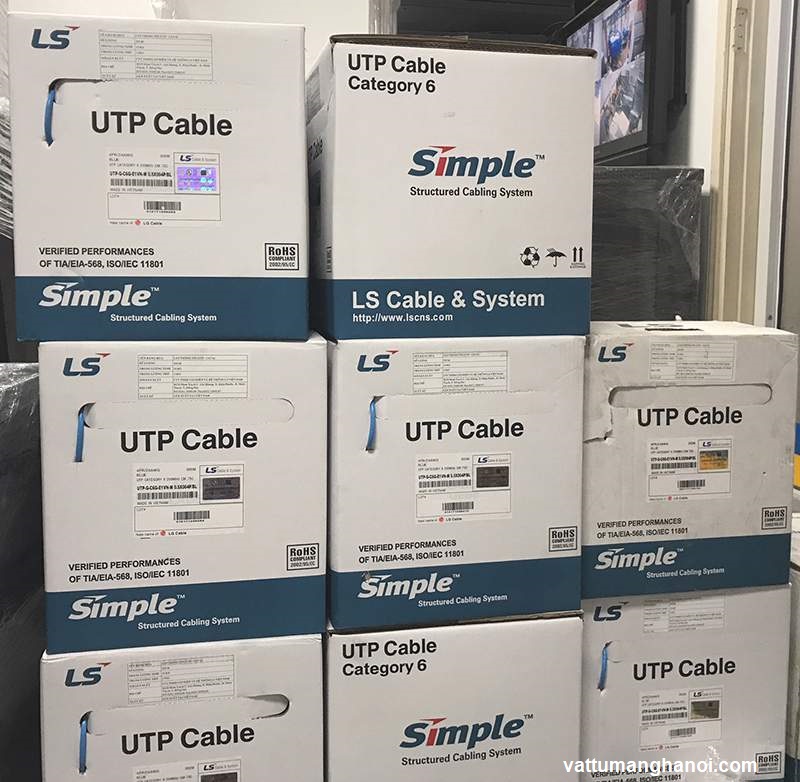 Cáp mạng Cat6 UTP LS Việt Nam
