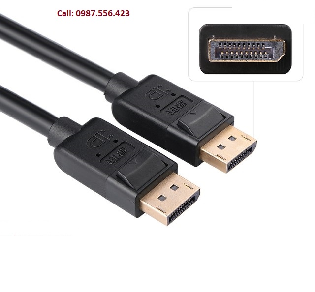 Cáp chuyển đổi Displayport to Displayport dài 5m chính hãng Ugreen UG-10213