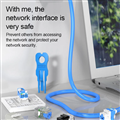 Bộ 24 Nắp Đậy Cổng Mạng ethernet rj45 Chống Bụi Bẩn Cho Máy Tính zoerax rj45 Kèm