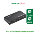 Bộ chia HDMI 1 ra 2 Chính hãng Ugreen UG- 40201 hỗ trợ 1.4v, 3D Full HD