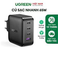 Bộ ổ cắm sạc nhanh Ugreen Ổ Cắm Điện 4 Cổng 100W Cho LaptopproAir Xiaomi pad 5/5