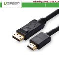 Cáp chuyển đổi Displayport to Displayport dài 5m chính hãng Ugreen UG-10213