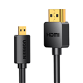 Cáp chuyển dổi Micro HDMI to HDMI Ugreen 30104 đầu nối mạ vàng