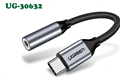 Cáp chuyển đổi USB type-C to 3.5mm chính hãng Ugreen 30632 cao cấp