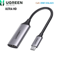 Cáp chuyển đổi USB type-C to HDMI chính hãng Ugreen 70444 hỗ trợ 4K@60Hz