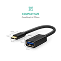 Cáp chuyển đổi USB type-C to Micro USB 3.0 dài 1m chính hãng Ugreen 20103 cao cấ