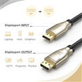 Cáp Displayport 1.4 dài 5M 8K*2K 60Hz Ugreen 80724 Cao Cấp Chính Hãng