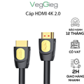 Cáp HDMI 10m V_H208 VEGGIEG 4K