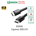 Cáp HDMI 2.0 dài 1M bọc nylon hỗ trợ độ phân giải 4K@60Hz Ugreen 30999 cao cấp