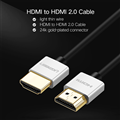 Cáp HDMI 2.0 dài 2m hỗ trợ hỗ trợ độ phân giải 4K@60Hz Ugreen 60440 cao cấp