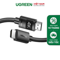 Cáp HDMI 2.0 dài 3M bọc nylon hỗ trợ độ phân giải 4K@60Hz Ugreen 40102 cao cấp