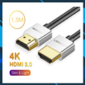 Cáp HDMI 2.0 siêu mỏng dài 1,5M hỗ trợ 4K, 3D Chính hãng Ugreen 30477