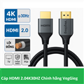 Cáp HDMI 2.0 VegGieg V-H107 dài 1.5m chính hãng | Hỗ trợ 4K@30Hz, truyền hình ản