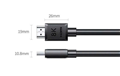 Cáp HDMI 2.1 Ugreen 45432 dài 2m hỗ trợ 8K@60Hz cao cấp