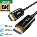 Cáp HDMI 2.1 Ugreen 50400 40m sợi quang 8K/60Hz, 4K/120Hz