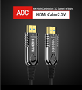 Cáp HDMI Quang Học HDTV 2.1 8K V-H802 Dài 25m - Truyền Hình Ảnh 8K@60Hz, Chống N