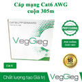 Cáp mạng Cat6 UTP Veggieg 24AWG hàng chính hãng