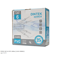 Cáp mạng DINTEK Cat6 UTP 23AWG 100m PowerMAX500 (1101-04063, màu xám