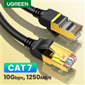 Cáp mạng Ugreen 25215 Cat7 dẹt 10M U/FTP 10Gbps 600Mhz