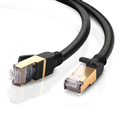 Cáp mạng Ugreen 25215 Cat7 dẹt 10M U/FTP 10Gbps 600Mhz