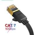 Cáp mạng Ugreen 25217 Cat7 dẹt 20M U/FTP 10Gbps 600Mhz