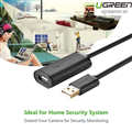 Cáp nối dài USB có chip khuếch đại dài 5m thương hiệu ugreen 10319 đảm bảo đường